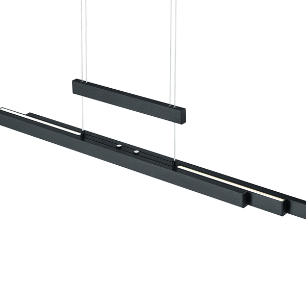 LED-Pendelleuchte Trajan II - Aluminium - 3-flammig