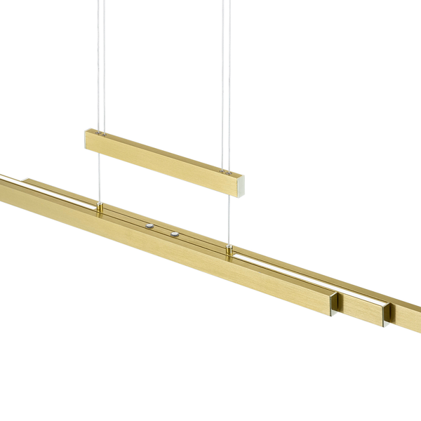LED-Pendelleuchte Trajan III - Aluminium - 3-flammig