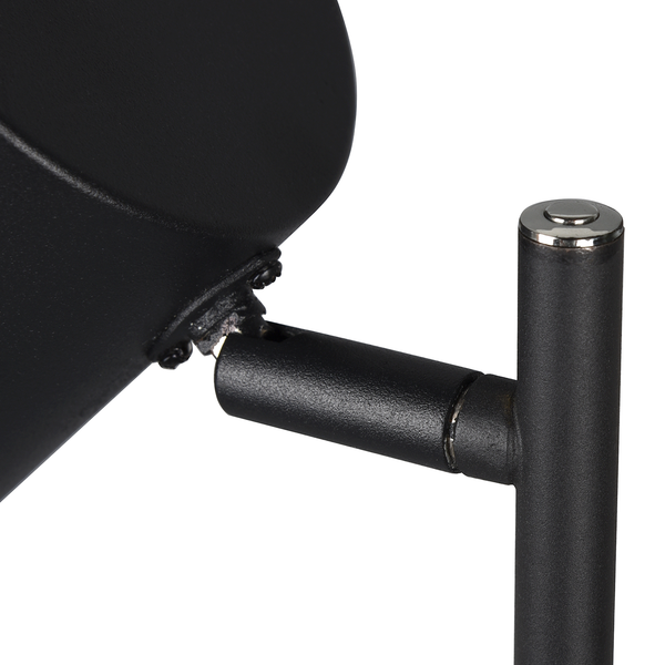 LED-Stehleuchte Blake - Aluminium - 1-flammig - Schwarz