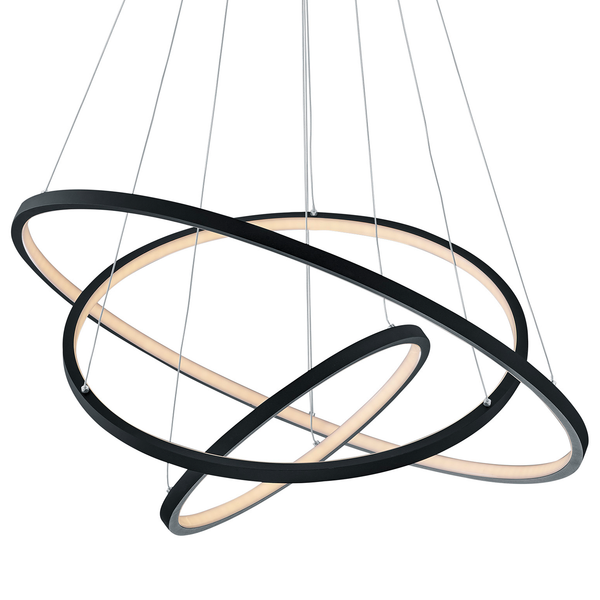 LED-Pendelleuchte Aaron II - Aluminium - 3-flammig