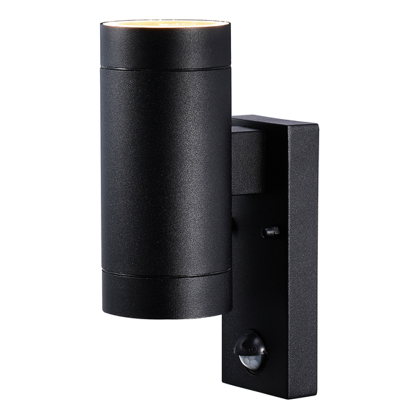 Wandleuchte Tin Maxi Double Sensor - Aluminium - 2-flammig