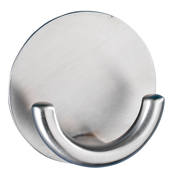Wandhaken Rondo (4er-Set) - Edelstahl - Silber