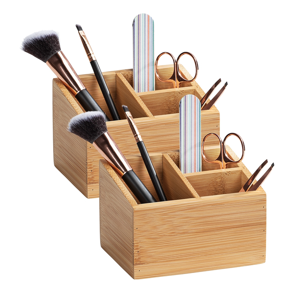 Bambus Organizer Terra (2er-Set) - Bambus - Braun