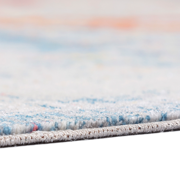 Teppich Mystik VIII - Webstoff - Silber