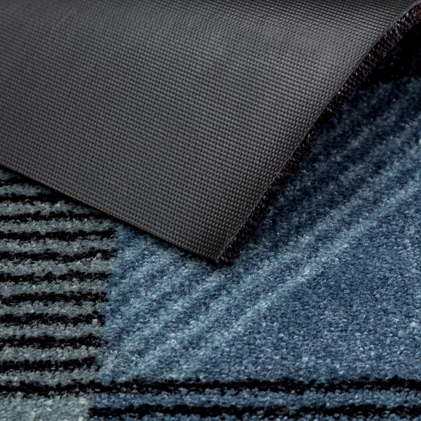 Fußmatte Manhattan II - Webstoff - Türkis - 67 x 100 cm