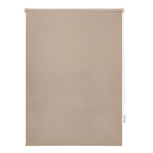 Klemmfix Thermo-Rollo Win Verdunkelnd - Polyester - Beige - 90 x 210 cm