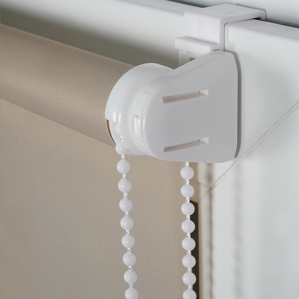 Klemmfix Thermo-Rollo Win Verdunkelnd - Polyester - Beige - 90 x 210 cm
