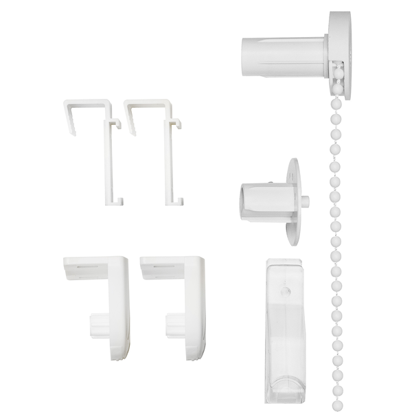 Klemmfix Thermo-Rollo Win Verdunkelnd - Polyester - Grau - 120 x 160 cm