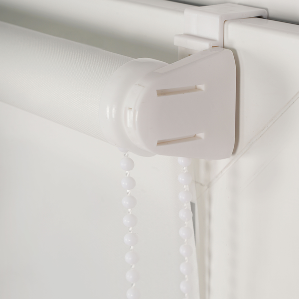 Klemmfix Thermo-Rollo Win Verdunkelnd - Polyester - Weiß - 180 x 160 cm