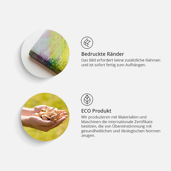 Korkbild the World at Your Fingertips - Kork - Mehrfarbig - 90 x 60 cm