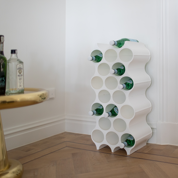 Weinregal Set-Up - Weiß