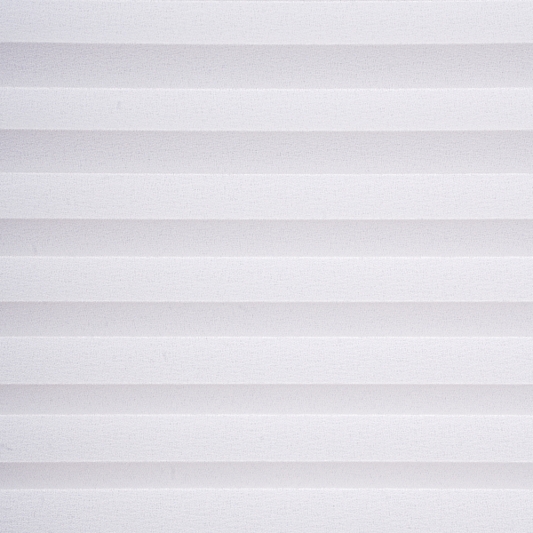 Plissee Klemmfix free - Polyester / Aluminium - Weiß - 85 x 130 cm