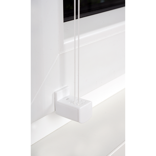 Plissee Klemmfix free - Polyester / Aluminium - Weiß - 110 x 130 cm