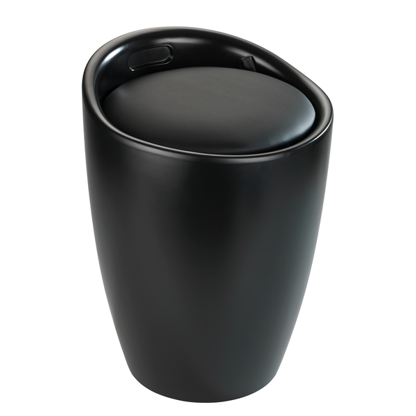 Badhocker Candy - Kunststoff / Polyester - Schwarz