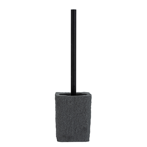 WC-Garnitur Villata - Polyresin - Anthrazit