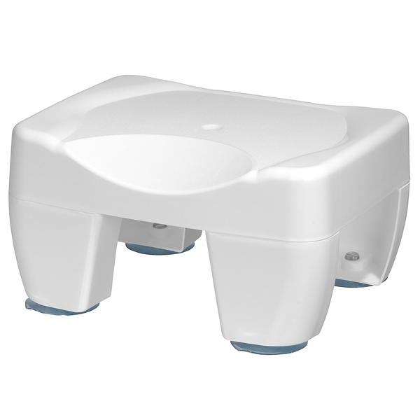 Badewannenhocker Secura - Kunststoff - Weiß