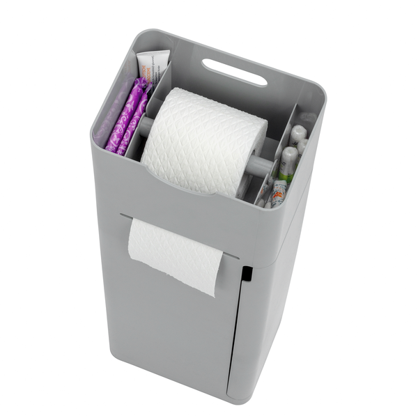 Stand WC-Garnitur Imon - Kunststoff - Grau