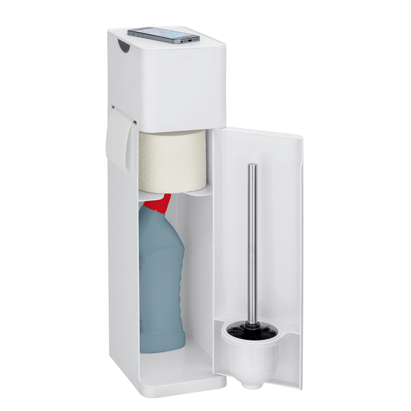 Stand WC-Garnitur Imon - Kunststoff - Weiß