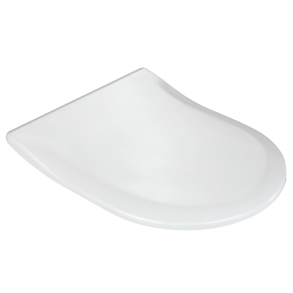 WC-Sitz Exclusive Nr. 4 - Duroplast / Edelstahl - Weiß / Silber