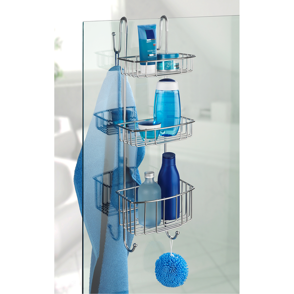 Duschcaddy Olesi - Edelstahl - Silber