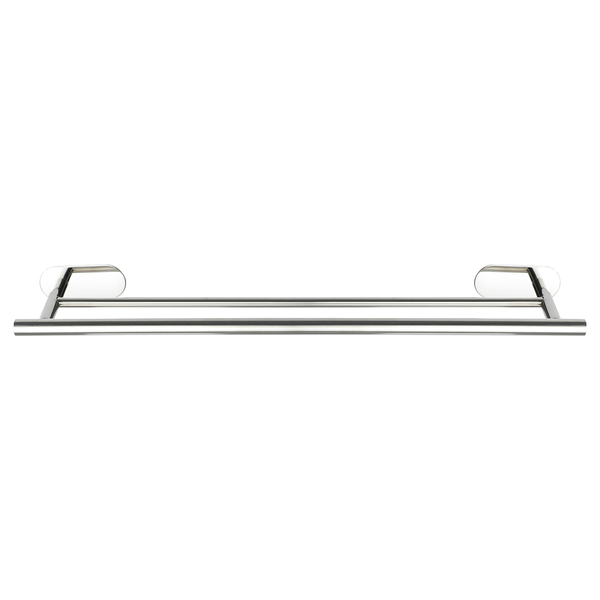 Badetuchstange Duo Orea Shine - Edelstahl - Silber