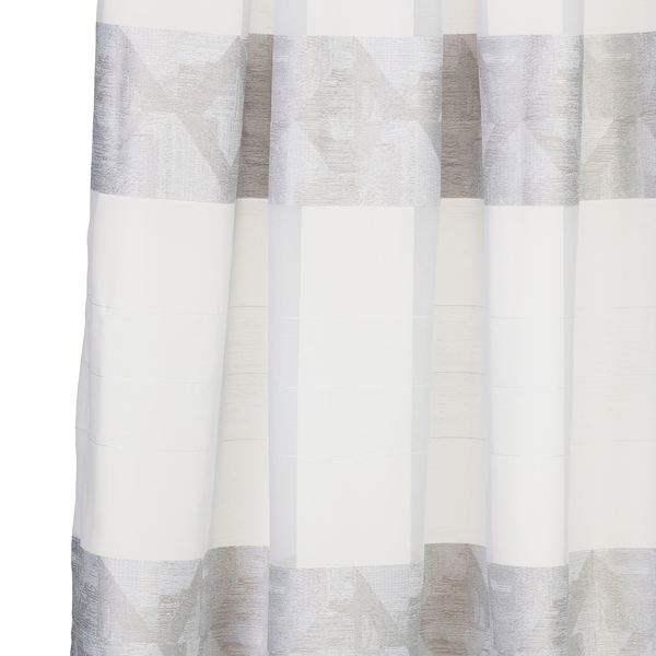 Schlaufenschal Adriano - Polyester - Silber