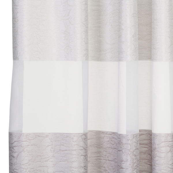 Schlaufenschal Luciana - Polyester - Silber