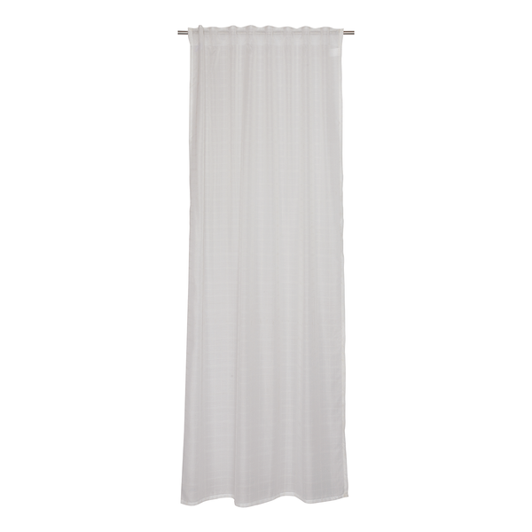 Fertiggardine Jil - Polyester - Wollweiß