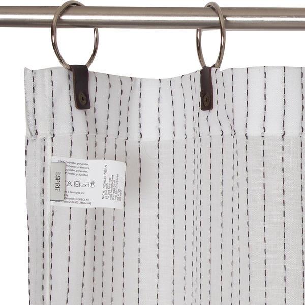 Ösenschal Amy - Polyester - Wollweiß