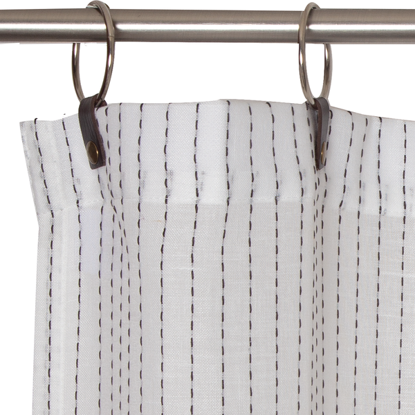 Ösenschal Amy - Polyester - Wollweiß