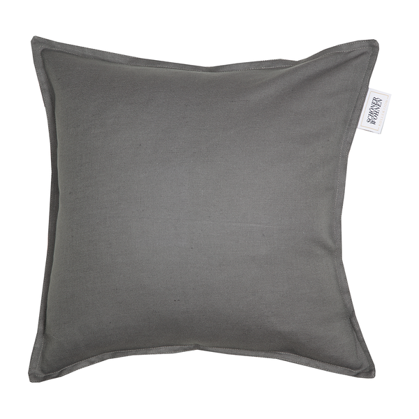 Kissenbezug Lino - Leinen / Baumwolle - Anthrazit