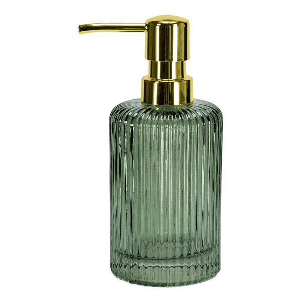 Seifenspender Antoinette - Glas - Olivgrün