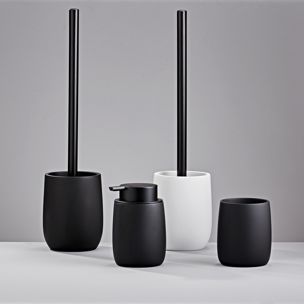 Seifenspender Bonny - Polyresin - Schwarz