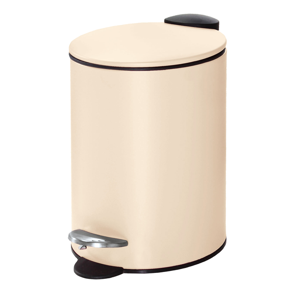 Kosmetikeimer Silence - Edelstahl - Beige