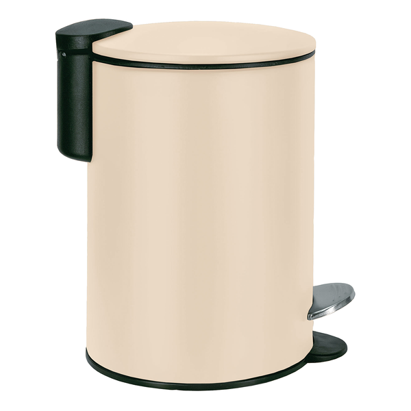 Kosmetikeimer Silence - Edelstahl - Beige