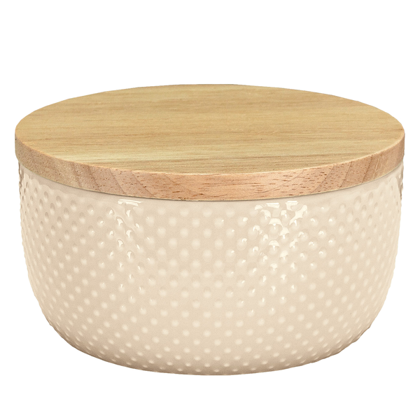 Wattedose Dotty - Steinzeug - Beige