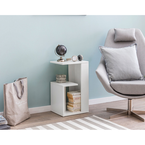 Beistelltisch Vernusse - Weiß