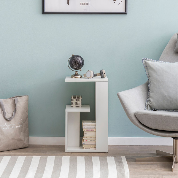 Beistelltisch Vernusse - Weiß