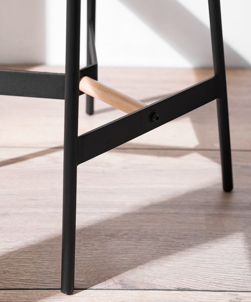 Barhocker Pirmil - Cordstoff Lyana: Beige