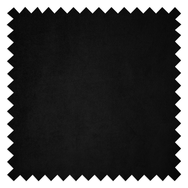 Polsterstuhl MOUZON 2er-Set - Samt Walli: Schwarz - Schwarz