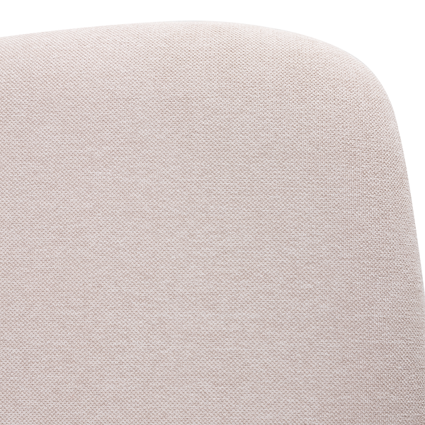 Esszimmerstuhl Lolif 2er-Set - Webstoff / Eiche massiv - Beige / Eiche - Eiche Hell