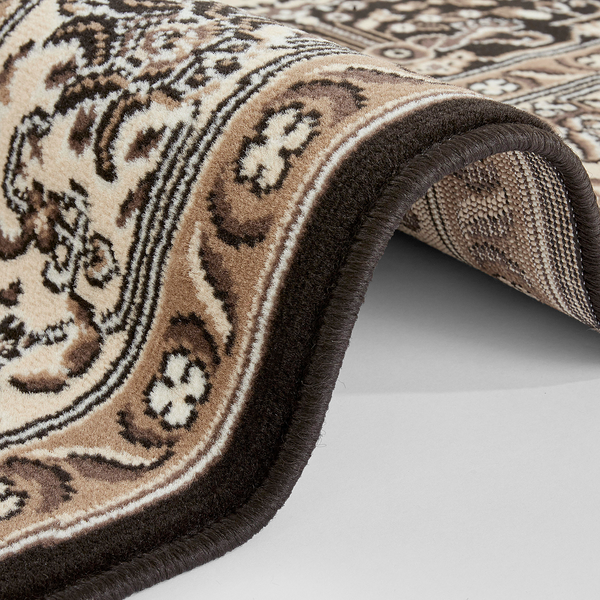 Kurzflorteppich Skazar Isfahan - Polypropylen - Braun - 80 x 150 cm