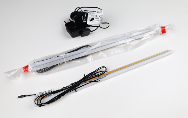 LED-Leiste Velleron 2er-Set - Kunststoff - 43 x 10 x 10 cm