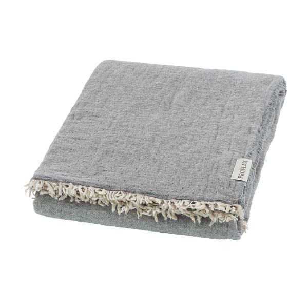 Plaid Franky - Mischgewebe - Silber