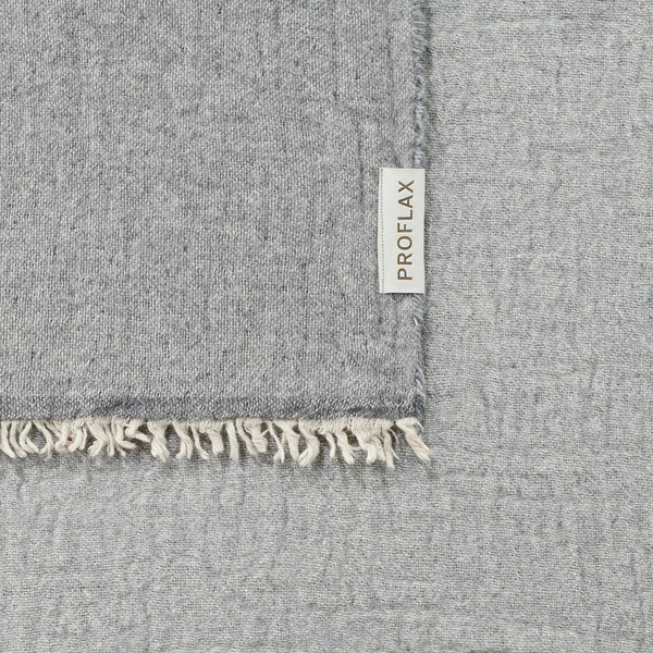 Plaid Franky - Mischgewebe - Silber