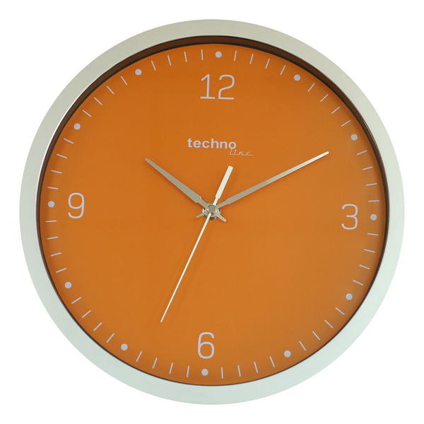 Wanduhr WT 9000 - Kunststoff - Orange