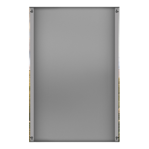 Magnettafel Dünentraum - Stahl / Vinyl-Spezialfolie - Blau / Braun - 40 x 60 cm