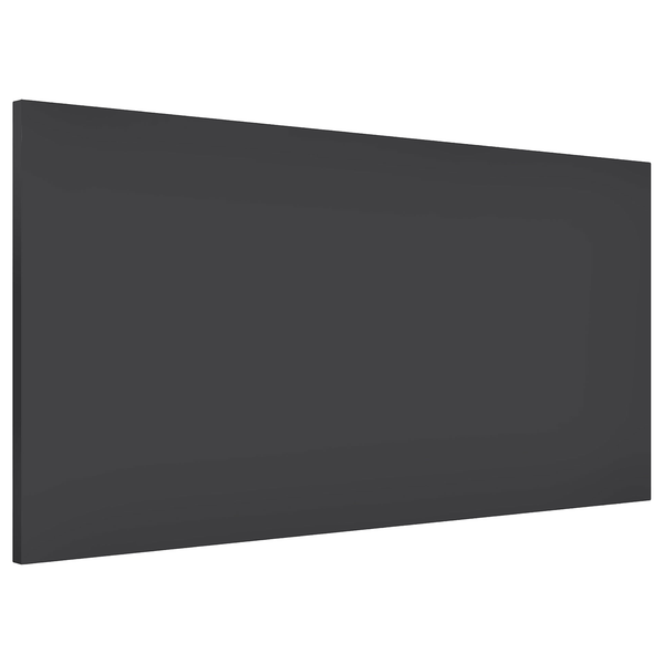 Magnettafel Colour - Stahl / Vinyl-Spezialfolie - Grau - 78 x 37 cm