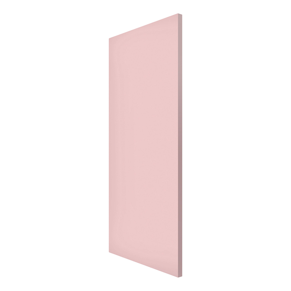 Magnettafel Colour - Stahl / Vinyl-Spezialfolie - Rosa - 37 x 78 cm