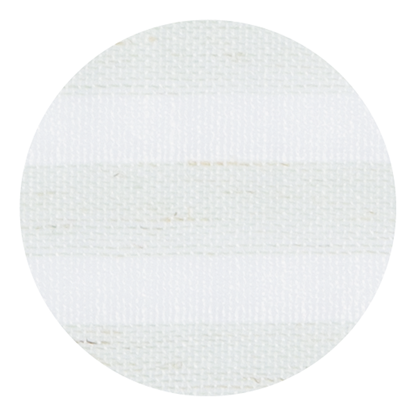 Fertiggardine Natural Stripe - Polyester / Leinen - Mint